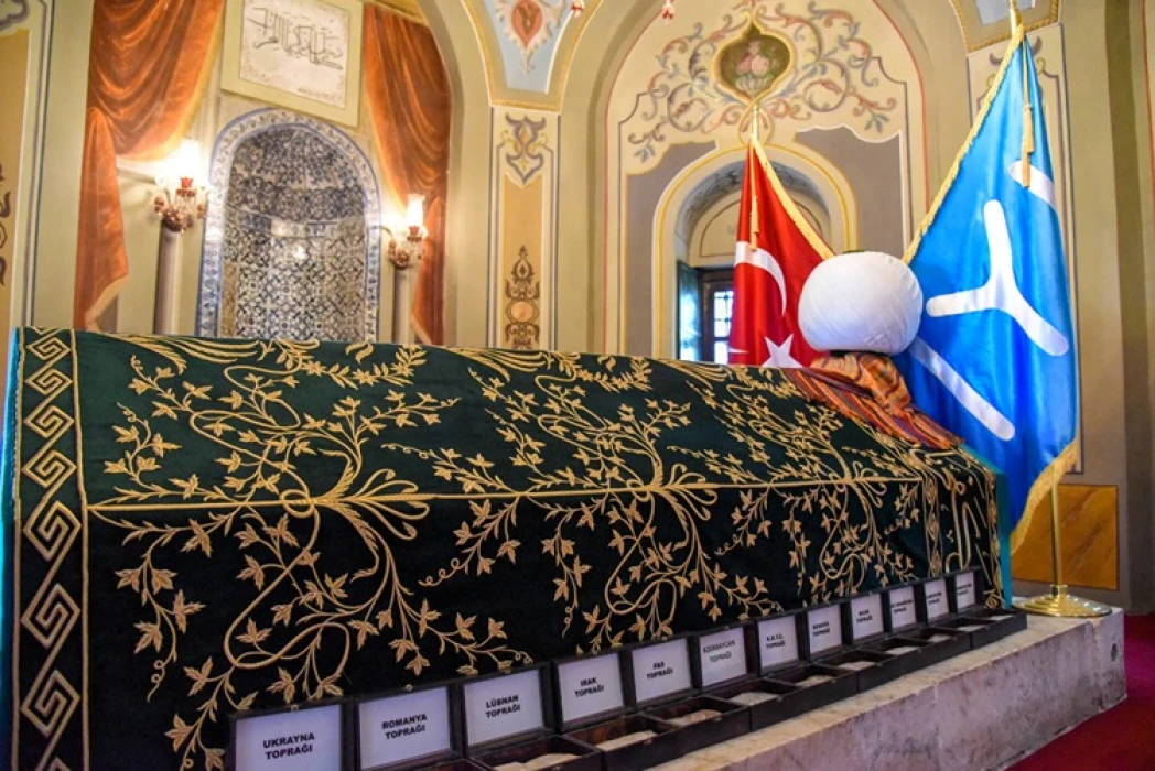 Ertuğrul Gazi Türbesi geçen yıl yaklaşık 3 milyon ziyaretçiyi ağırladı