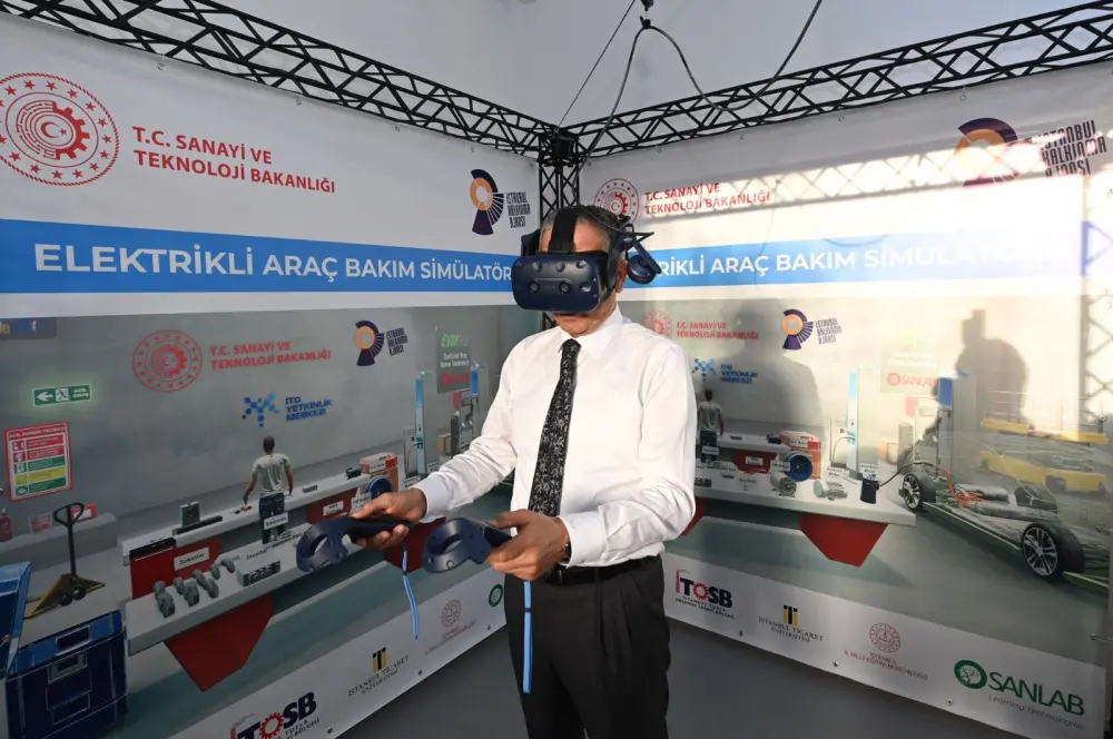 Elektrikli araç bakımı yerli simülatöre emanet