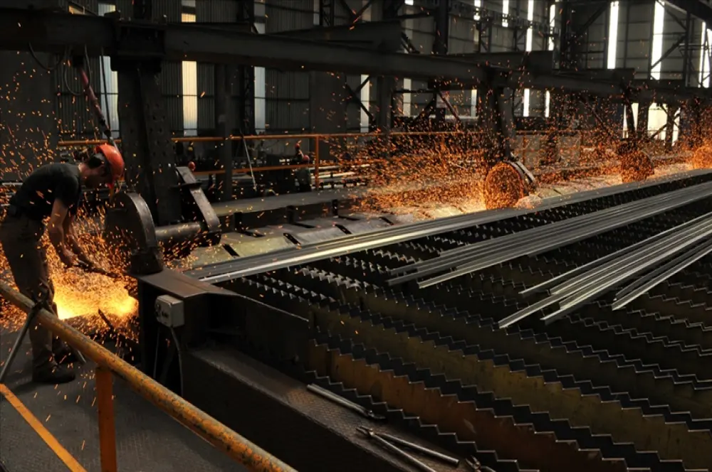 Ham çelik üretimi ağustosta yıllık bazda yüzde 2.9 azaldı