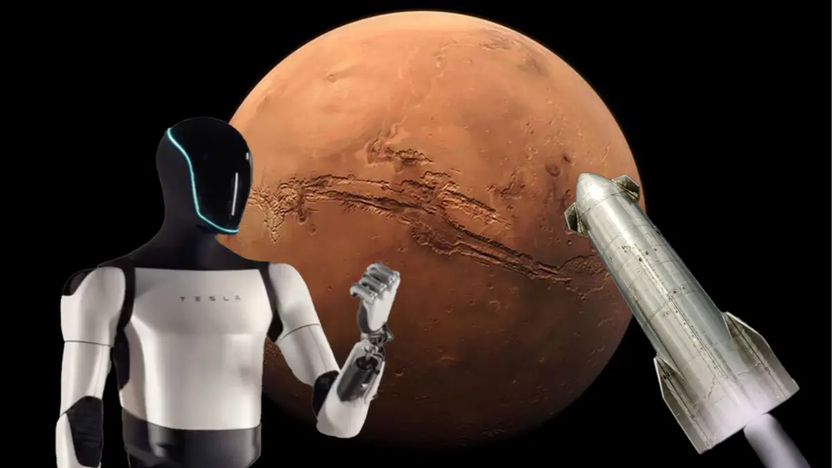SpaceX'in Mars hedefi: 2026'da insansı robot görevi, 2029 insanlı görev