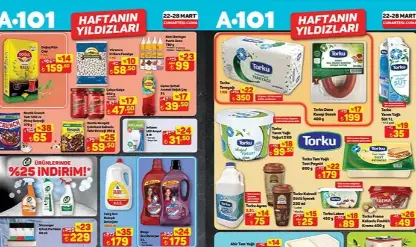 A101 22-28 Mart kataloğu yayınlandı!