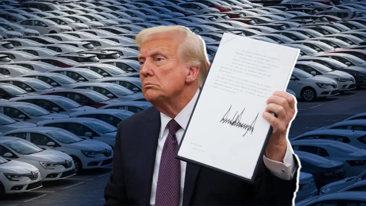 Trump imzayı attı! Tüm araçlara yüzde 25 gümrük vergisi geldi