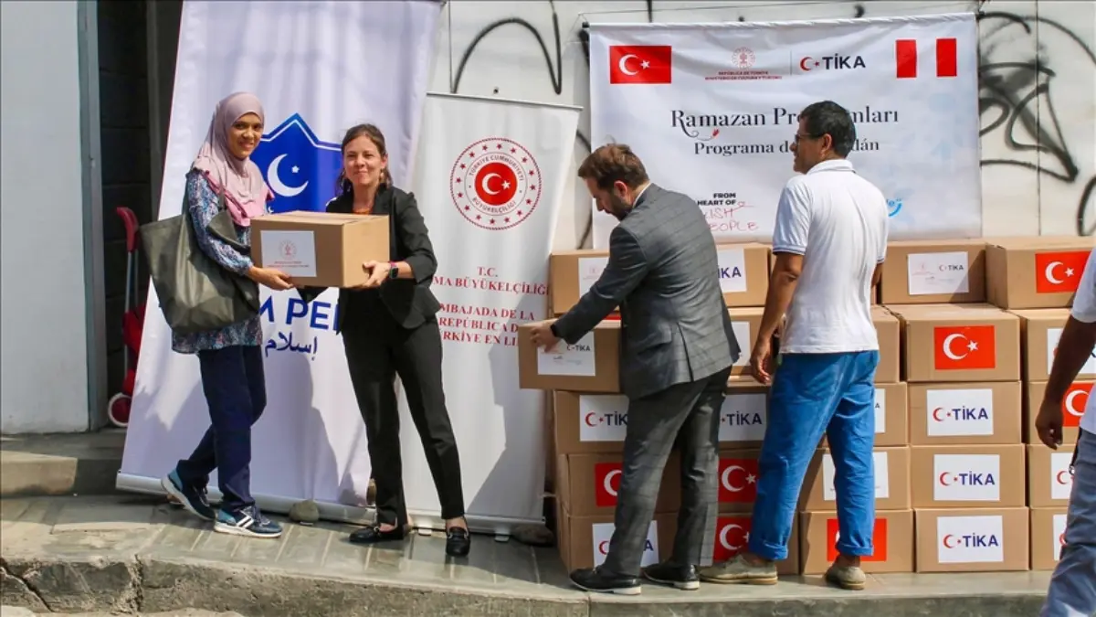 TİKA'dan dünyanın dört bir yanında Ramazan yardımı