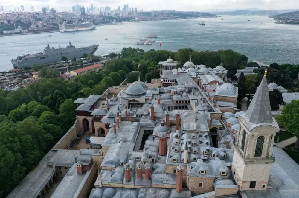 Topkapı Sarayı FPV dron ile görüntülendi