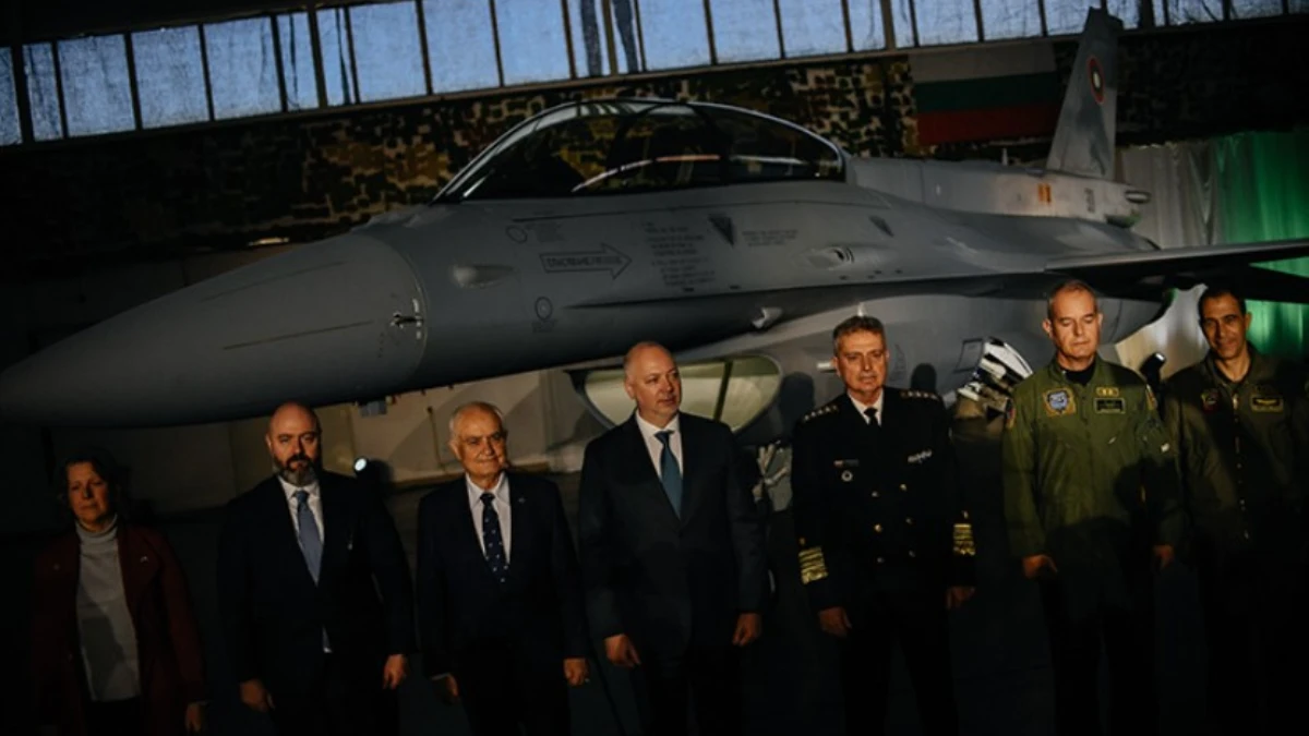 ABD'den sipariş edilen ilk F-16 Bulgaristan'da