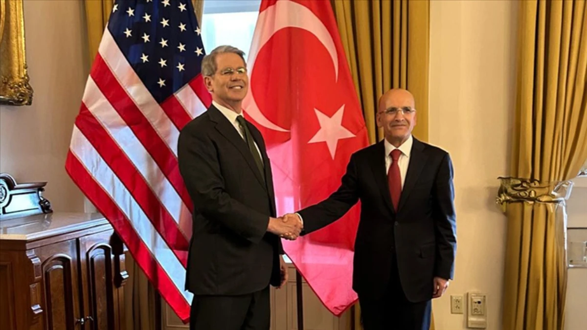 Bakan Şimşek,  ABD Hazine Bakanı Bessent ile görüştü: İşbirliği fırsatları konuşuldu