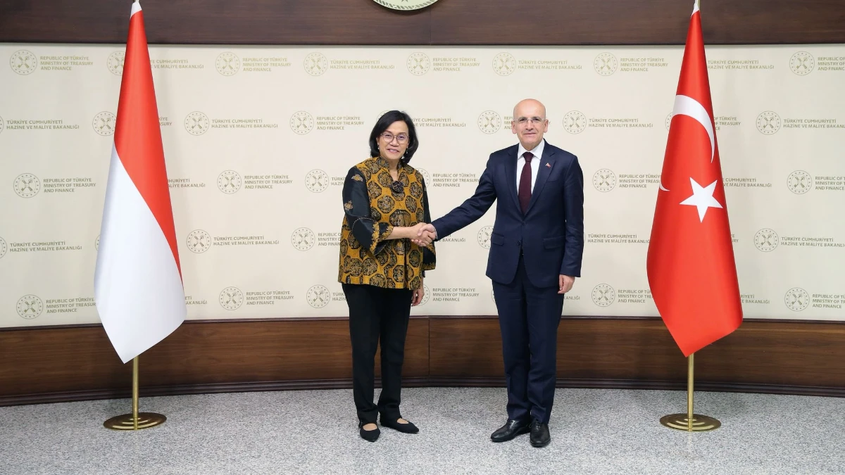 Bakan Şimşek, Endonezyalı mevkidaşıyla görüştü: İki bakandan işbirliği vurgusu