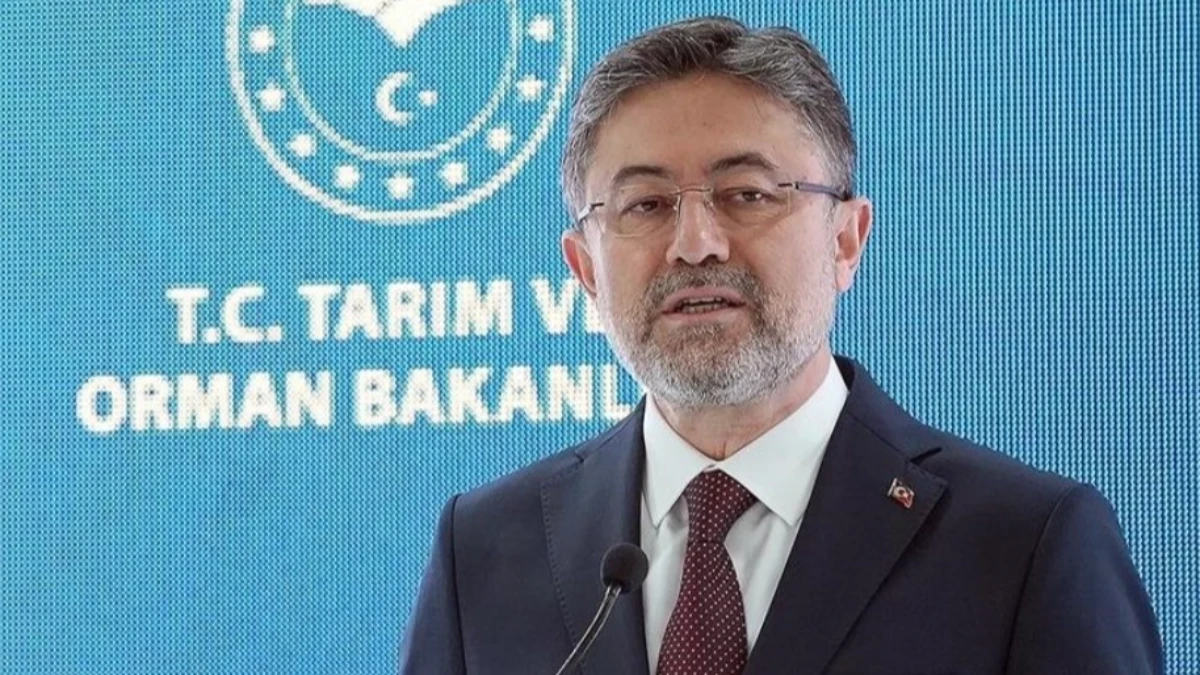 Bakan Yumaklı'dan 'Zirai don' açıklaması: Üreticimizin yanındayız