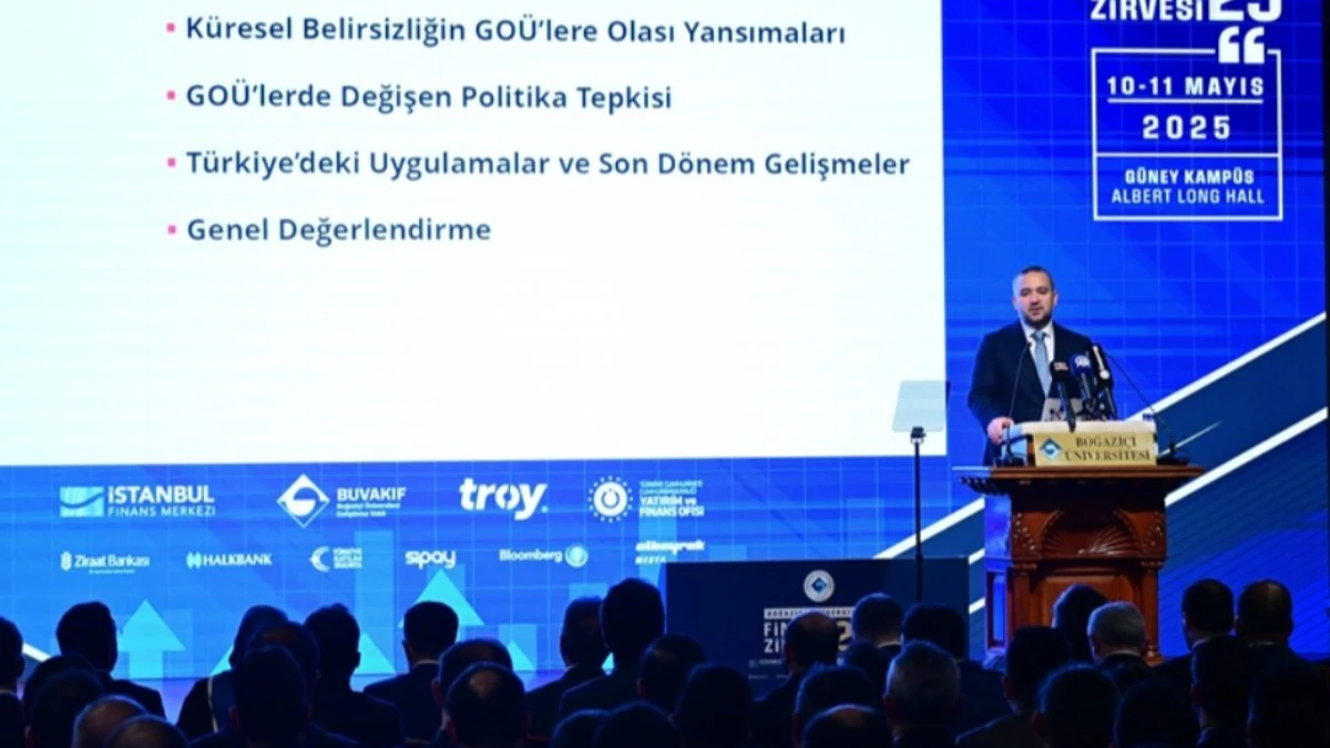 Birçok üst düzey ismi buluşturan Finans Zirvesi 2025 başladı