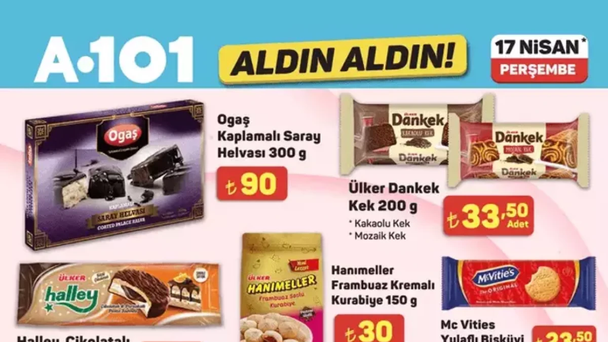 BU HAFTAKİ KATALOGLAR 17 NİSAN: A101 Aldın Aldın aktüel kataloğunda bu hafta hangi ürünler var?