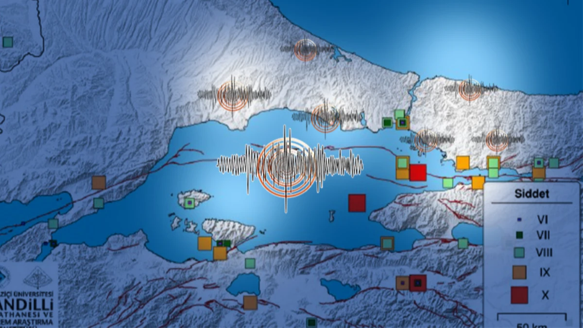 DEPREM SON DAKİKA: Hangi ilçe ne kadar hissetti? 6.2'lik İstanbul depremi şiddet haritası ortaya çıktı
