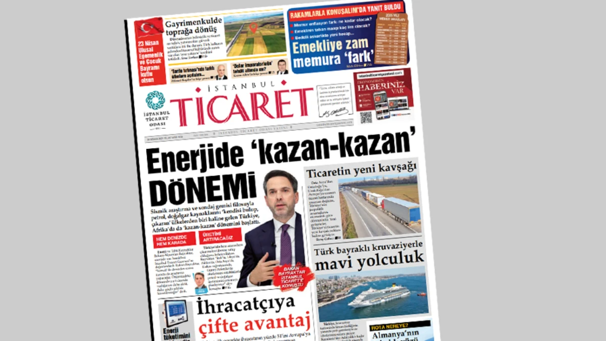İstanbul Ticaret Gazetesi'nin 3356.sayısı yayımlandı!