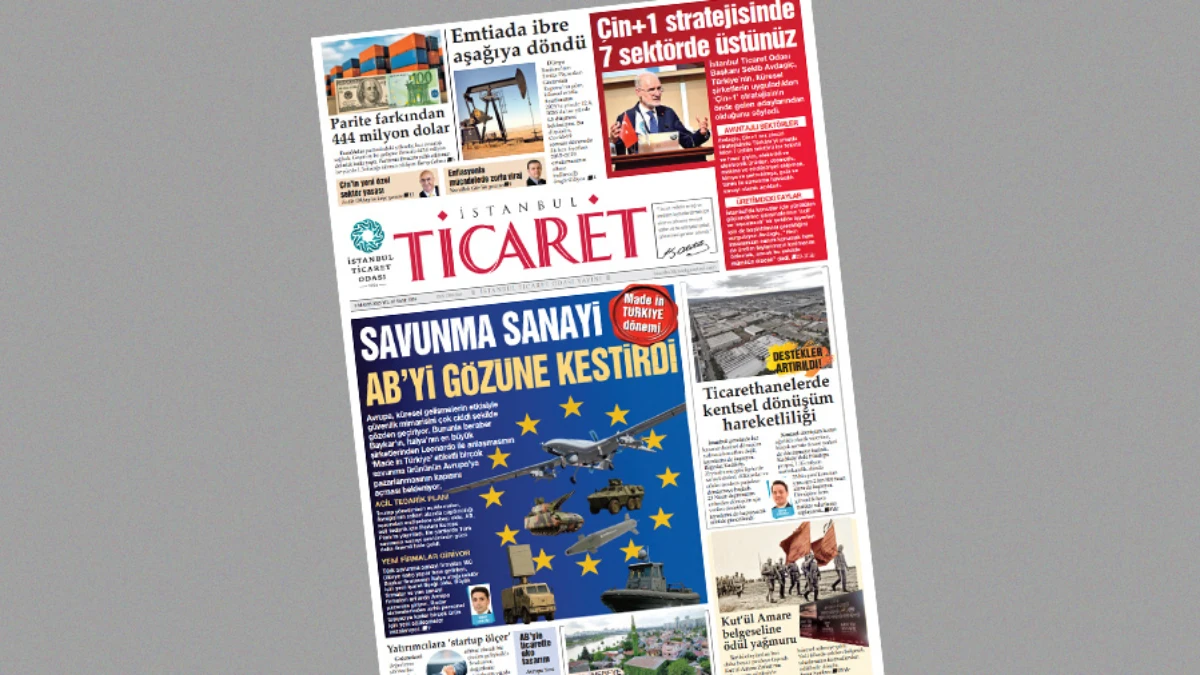 İstanbul Ticaret Gazetesi'nin 3359.sayısı yayımlandı!