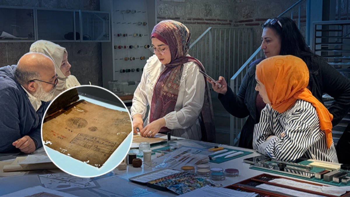 Rami Kütüphanesinde konservasyon teknikleri atölyesi açıldı!