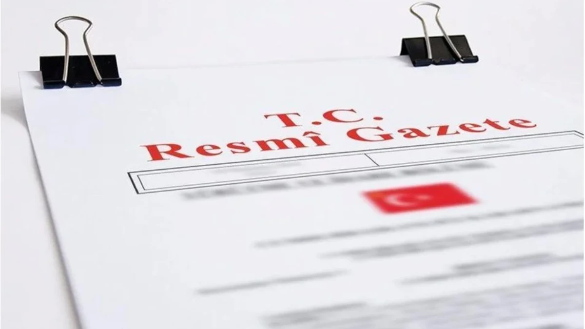 Resmi Gazete'de bugün! (30 Nisan 2025 Resmi Gazete kararları)