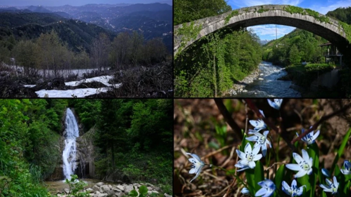 Rize doğal güzellikleriyle ziyaretçilerini bekliyor