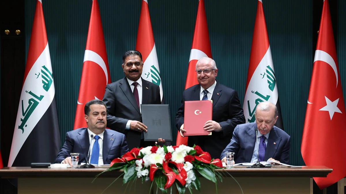 Türkiye ile Irak arasında kapsamlı işbirliği: 11 anlaşma imzalandı