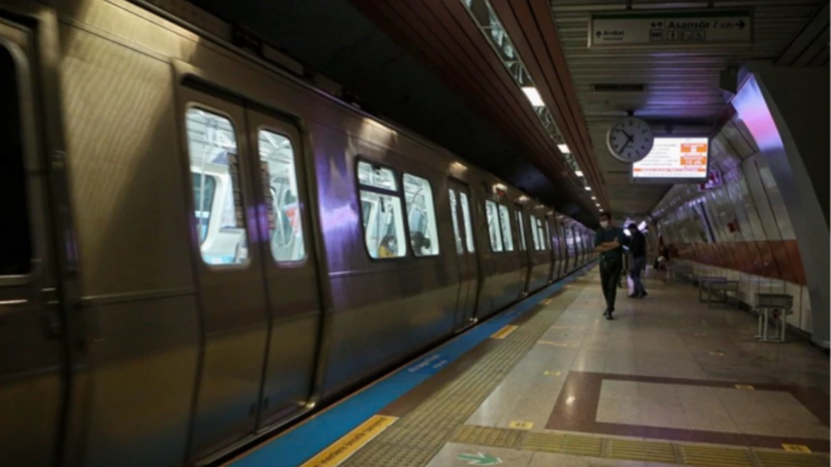 Yenikapı-Hacıosman Metro Hattı cumartesiyi pazara bağlayan gece kapalı olacak