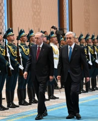 Cumhurbaşkanı Erdoğan Kazakistan'da: Önemli anlaşmalar imzalanacak