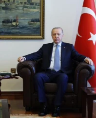 Cumhurbaşkanı Erdoğan, Romanya Cumhurbaşkanı Dan'ı kabul etti