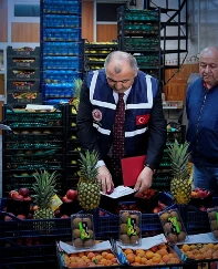 Hallerde bayram öncesi denetim