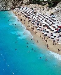 Kaputaş Avrupa'daki en iyi 10 plaj listesine girdi