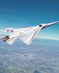 NASA’nın sessiz süpersonik uçağı X-59 ilk kez ses hızını aştı