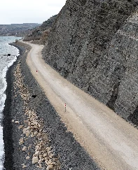 Uçmakdere yolu 1,5 ay sonra trafiğe açıldı