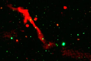 100 milyon yıllık uykudan uyanan kozmik dev: Bir milyon ışık yılı çapında