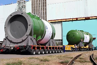 320 tonluk reaktör basınç kabı Akkuyu için yola çıktı