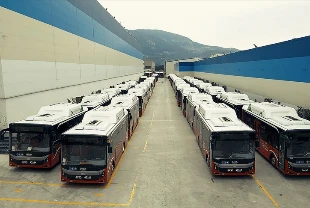 63 ülkeye 1,5 milyar dolarlık otobüs ihracatı