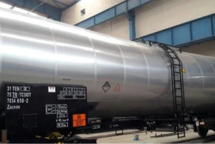 9 ZACENS tipi sarnıç vagonu MSB’ye teslim edildi