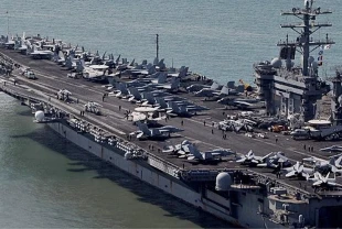 ABD donanması Ortadoğu’da: USS Abraham Lincoln ve F-35’ler bölgeye ulaştı