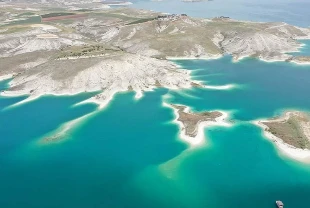 Adıyaman'ın adacıkları Maldivler'i andırıyor