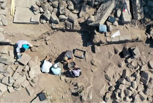 Aigai Antik Kenti’nde Demeter Tapınağı gün yüzüne çıkarılıyor