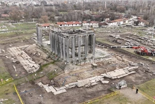 Aizanoi'deki Zeus Tapınağı'nın restorasyon çalışmalarına gelecek yıl başlanacak