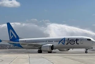 AJet filosuna yeni Boeing 737-8 MAX katıldı