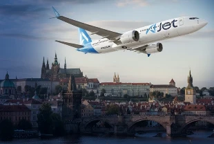 AJet,ten yeni rota: Prag uçuşları başladı