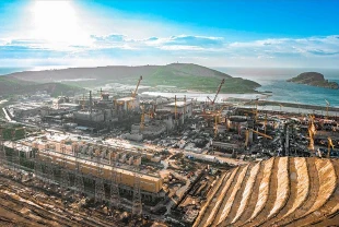 Akkuyu NGS’de 4. reaktörün kontrol montajı tamamlandı: 600 tonluk dev ekipman yerleştirildi