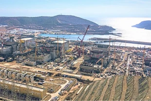 Akkuyu Nükleer’de önemli adım: Reaktör şaftı bileşeni yerine yerleştirildi