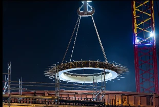 Akkuyu'da kritik bileşen monte edildi: Nükleer enerjiye bir adım daha