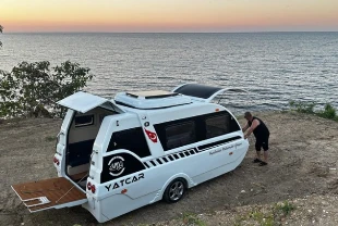 Amasya'da üretiliyor: Yüzen karavana yurt dışından yoğun talep