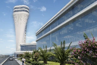 Antalya Havalimanı’na 77 metre yüksekliğinde yeni kule: Likya deniz fenerlerinden ilham alındı