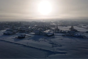 Ardahan sıfırın altında 39,7 dereceyle Türkiye'nin en soğuk ili oldu