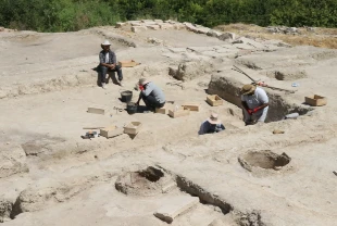 Arslantepe Höyüğü'nde 3 bin yıllık fırın bulundu