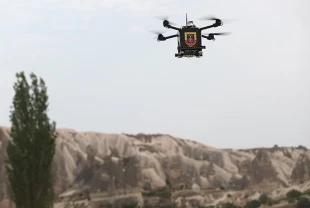 'Asayiş dronu' Kapadokya'da devriye uçacak