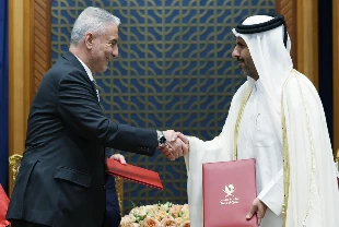 Bakan Bolat, Katarlı mevkidaşı Al Sani ile görüştü