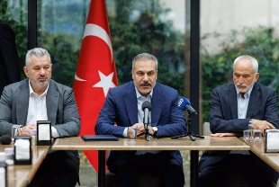Bakan Fidan, Filistin'e Destek Platformu ve Filistin'e yardım ulaştıran STK temsilcileriyle görüştü