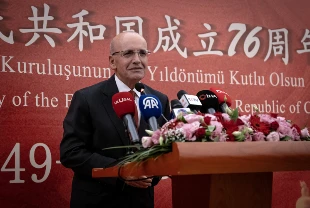 Bakan Şimşek'ten Çin ile işbirliği mesajı: Orta Koridor ve Kuşak-Yol Girişimi güçlendirilmeli