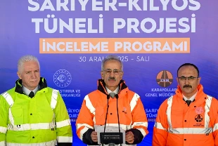 Bakan Uraloğlu Sarıyer-Kilyos Tüneli için tarih verdi